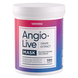 AngioLive Mask 580г - Косметическая маска с ламинарией, фукусом и экстрактом винограда для профилактики хронической венозной недостаточности, увлажнения и питания кожи